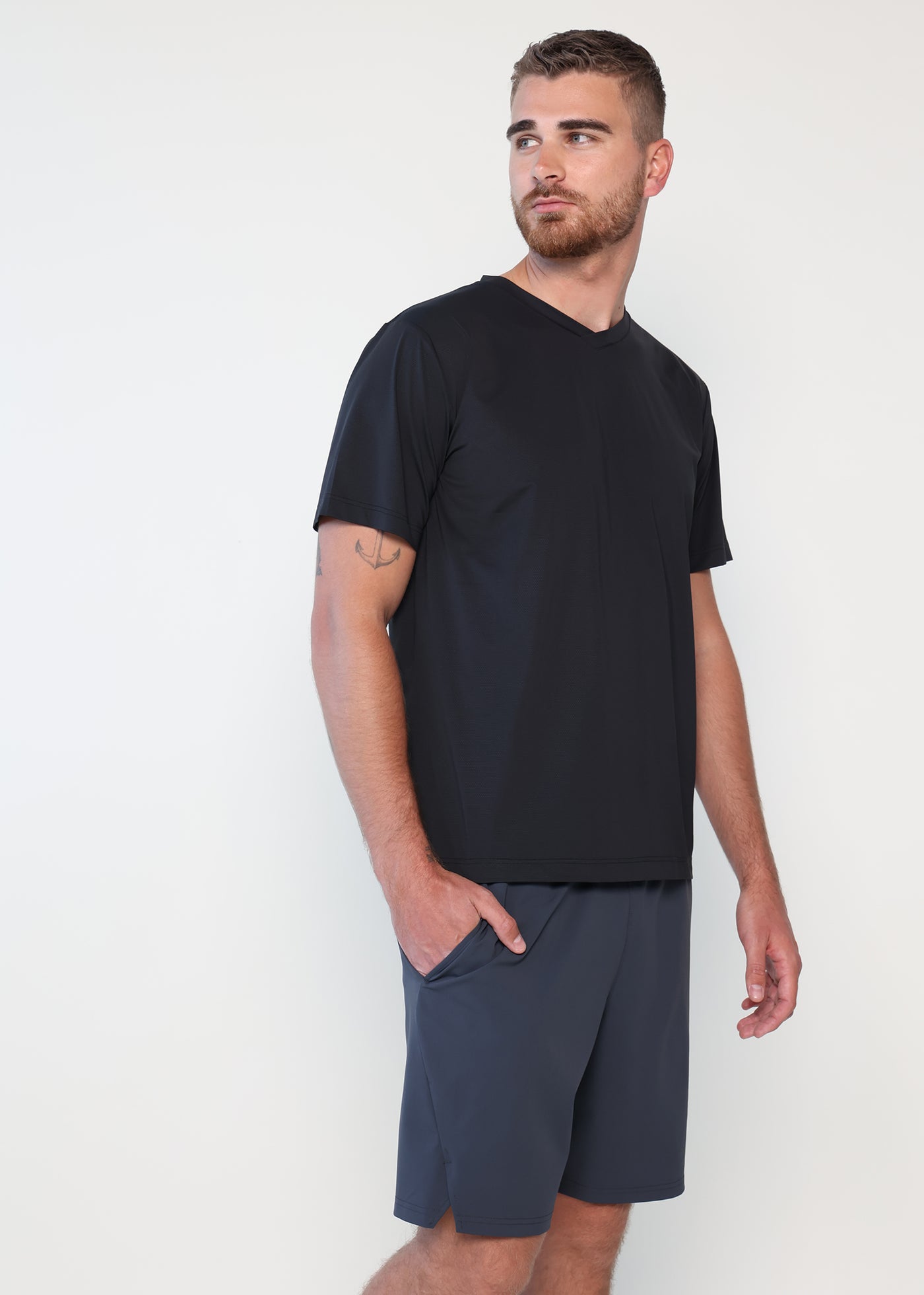 ROGER SHORTS DARK GREY