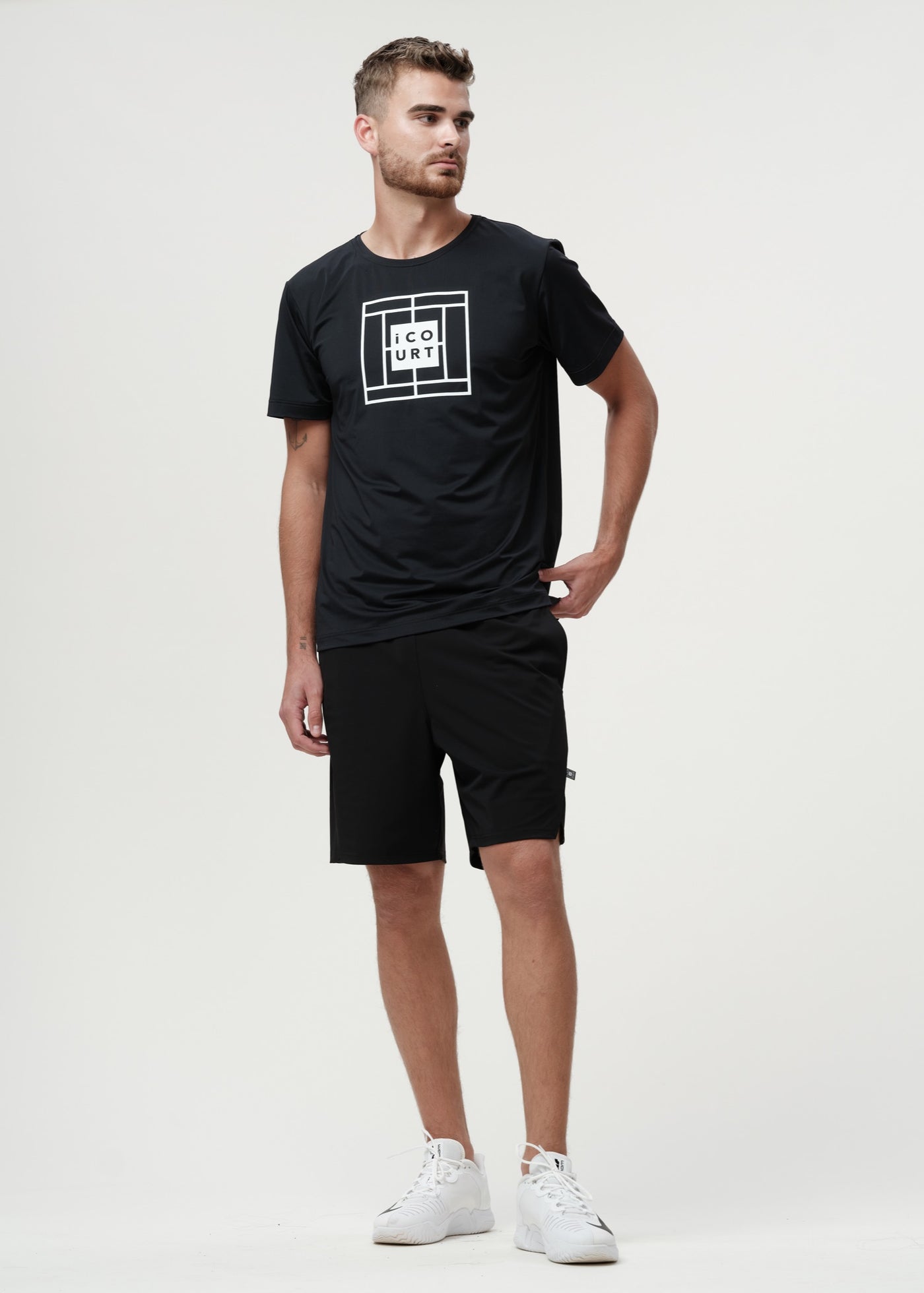 iCOURT SHIRT BLACK