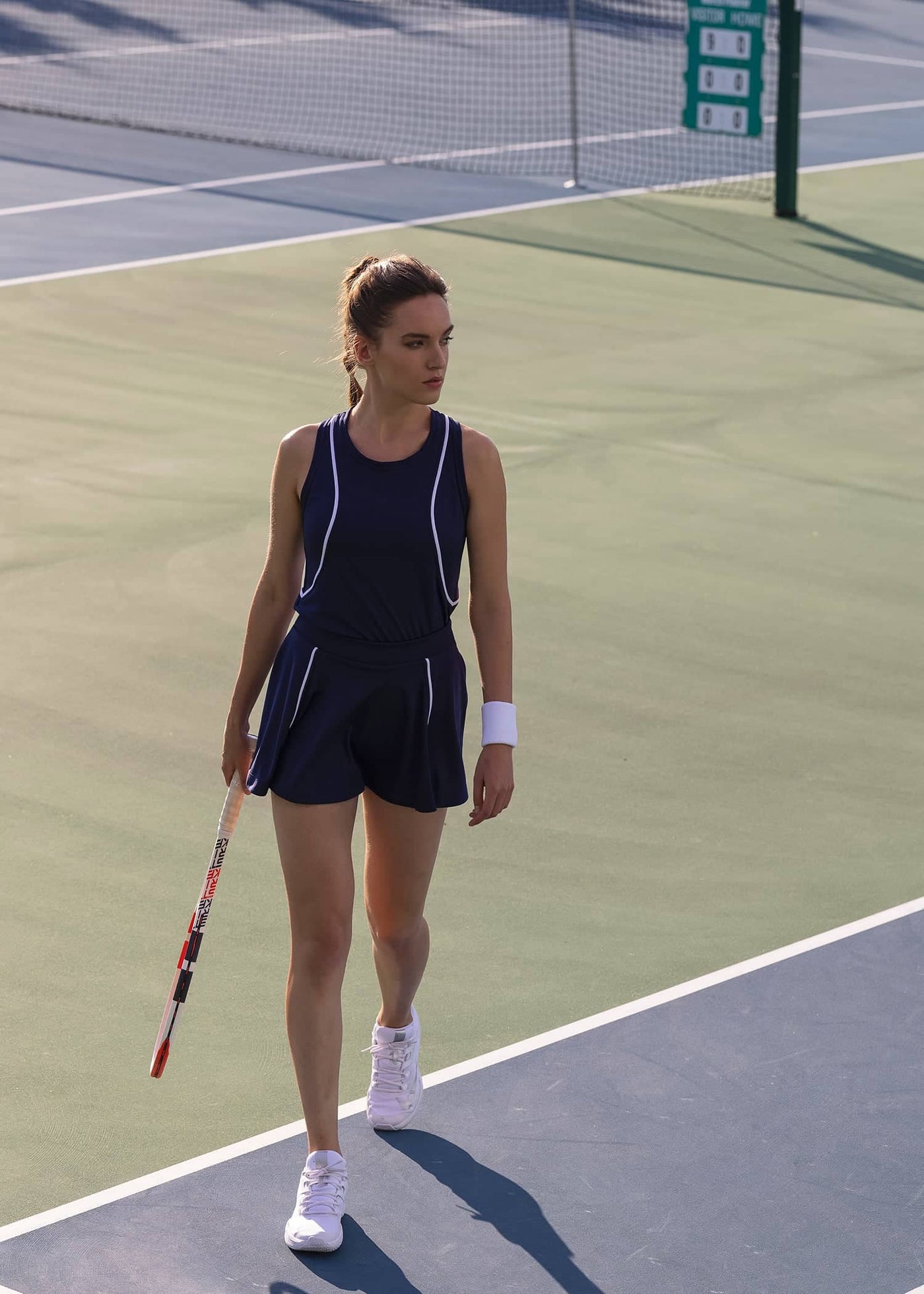 Tennis set (skirt + shirt) named after Anett Kontaveit